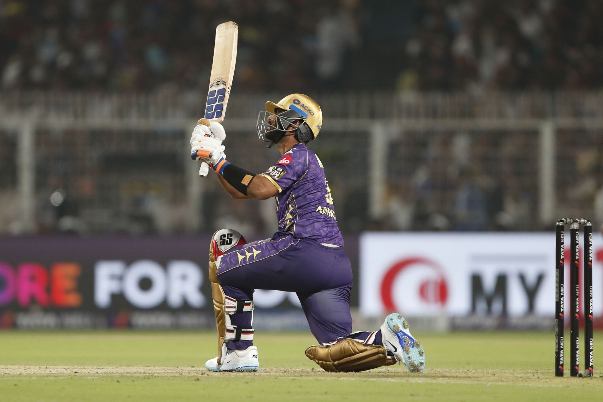Ajinkya Rahane is KKR&#039;s top run-getter in IPL 2025. [P/C: Getty]