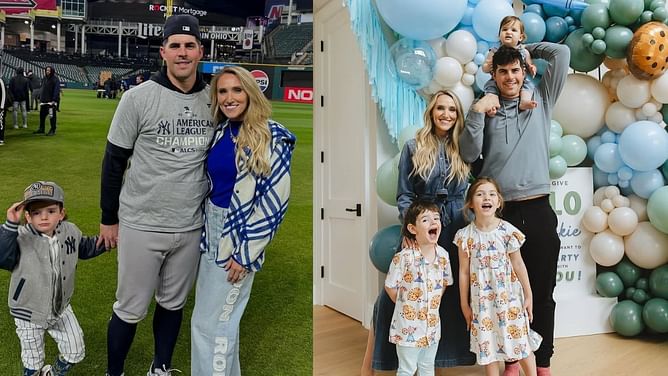Carlos Rodon's wife Ashley clears the air about Yankees pitcher's hickeys on display vs Giants