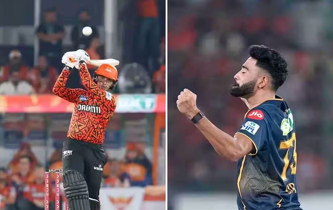 Abhishek Sharma perishes early again while trying to take on Mohammed Siraj in SRH vs GT IPL 2025 match [Watch]