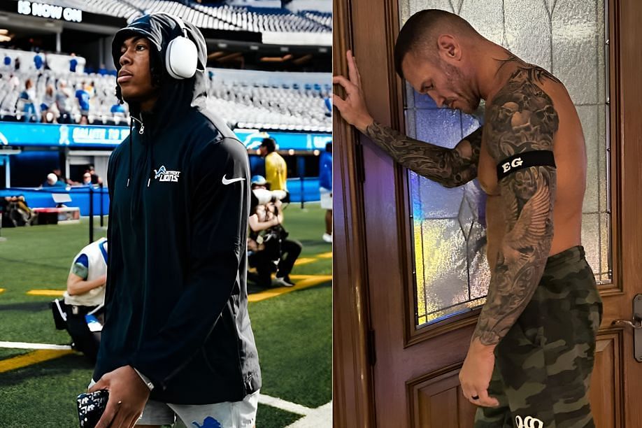 Jahmyr Gibbs sends 2-word message after Randy Orton