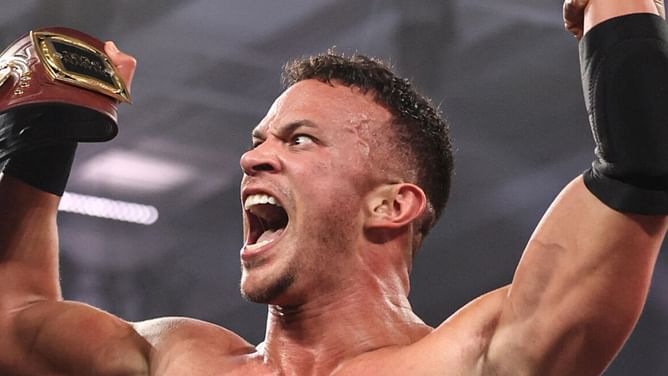 Popular AEW star reacts to Ricky Starks winning his first WWE title