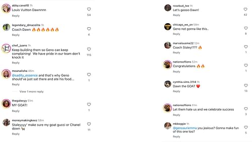 Fans react to South Carolina WBB announcing a mystery statue on IG - Image source: Instagram/gamecockwbb