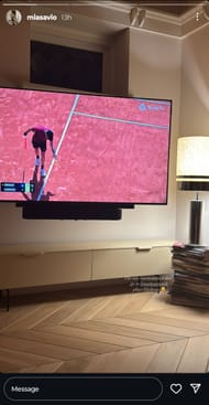 Arnaldi's girlfriend Mia Savio on Instagram