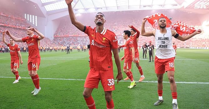 "Difficult for Arsenal now", "What a season" - Social media reacts as Liverpool win 2024-25 Premier League title after Spurs win
