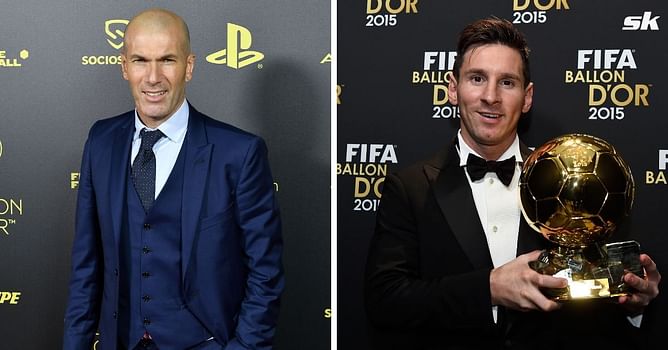 "It's obvious that he deserved it" - When Zinedine Zidane named footballer who should have won Ballon d'Or ahead of Lionel Messi in 2010