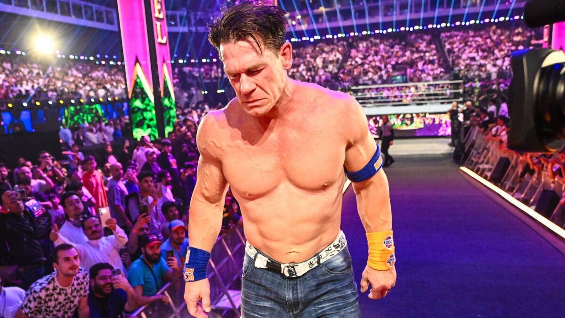 Cena will be competing in the main event of WrestleMania 41. [Image credit: WWE.com]