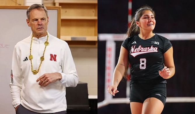 Ex-Nebraska volleyball player Lexi Rodriguez drops 2-word reaction on arena being named after legendary coach John Cook