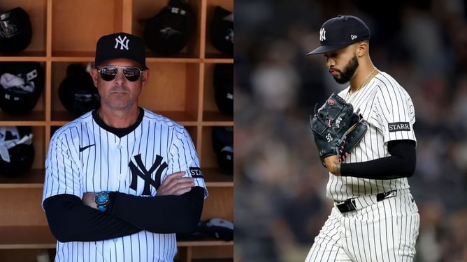 Yankees manager Aaron Boone makes feelings known on bold move to demote Devin Williams from closer role