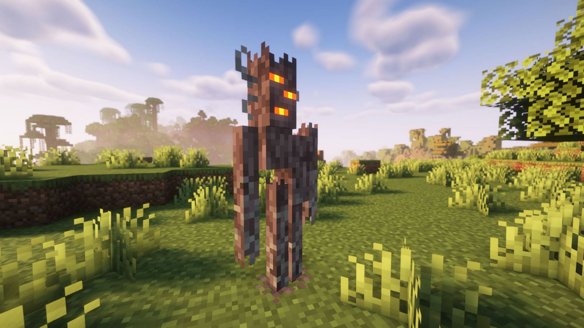 Creaking is another unique hostile mob that returning players should know about. (Image via Sportskeeda Gaming || Mojang Studios)