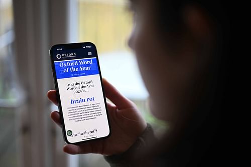 Oxford Dictionary named word of the year: "brain rot" - Image via Getty