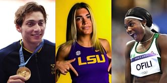 LSU Alumni Gold 2025 results: Mondo Duplantis' sister Johanna dominates pole vault , Favour Ofili clinches 100m title