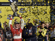 Kevin Harvick at Ford Ecoboost 400 - Source: Imagn