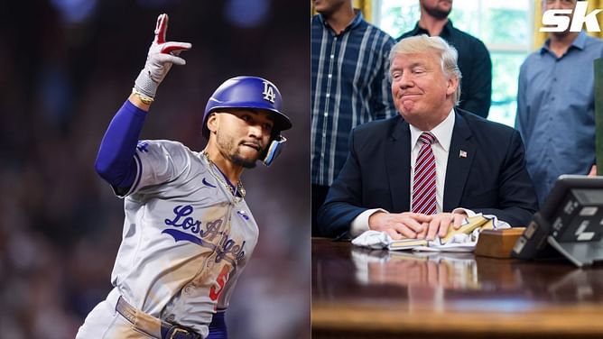 Mookie Betts finally makes his decision on Donald Trump's White House invitation
