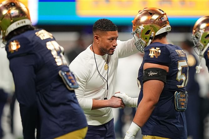 “They are number one right now": Elite 2026 class safety ranks Marcus Freeman's Notre Dame in his recruitment
