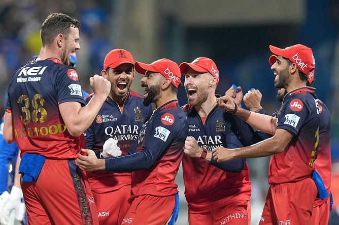 When was the last time RCB won a match against MI at Wankhede Stadium before their IPL 2025 triumph?
