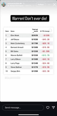 Screengrab of Rennae Stubbs' Instagram story. Source: Instagram @rennaestubbs