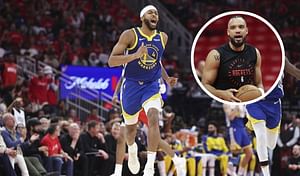Warriors' Moses Moody chuckles as he points out the irony in Dillon Brooks calling out Draymond Green 'dirty'