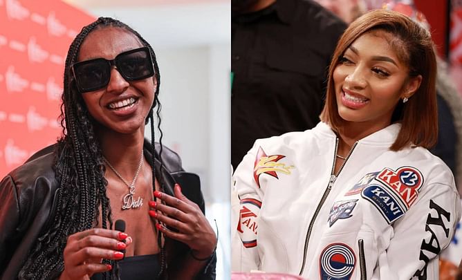 Angel Reese drops 4-word reaction to 'cutesyyy' throwback video from LSU days shared by former Mystics guard DiDi Richards