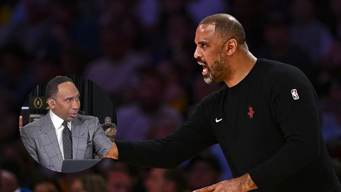 Stephen A. Smith warns Ime Udoka that his comment about 'chippy' Warriors-Rockets series could backfire