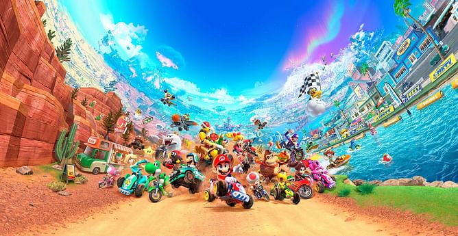 How many players does Mario Kart World support?