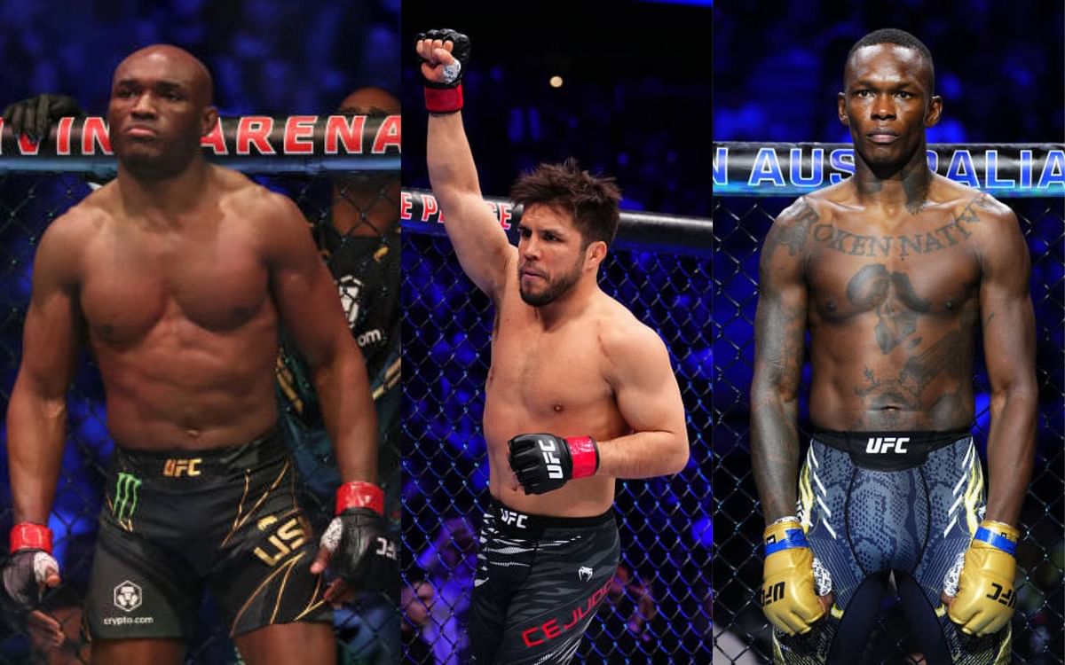 Kamaru Usman, Henry Cejudo, and Israel Adesanya Hilariously reflect on shared UFC slump: “We’re all 0-3 right now”