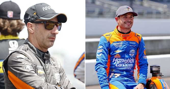 Tony Kanaan reveals how he helped NASCAR champ Kyle Larson ease into IndyCar