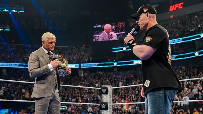Cody Rhodes surprisingly gets a negative reaction from fans while confronting John Cena on WWE SmackDown