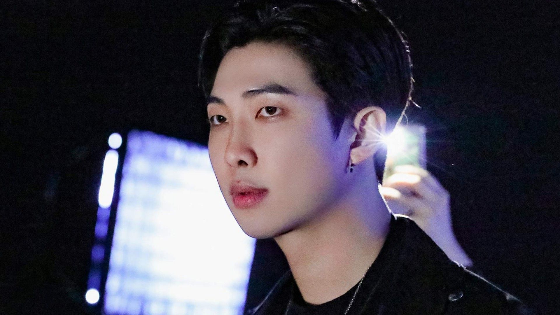 BTS&#039; RM (Image via Weverse/BTS)