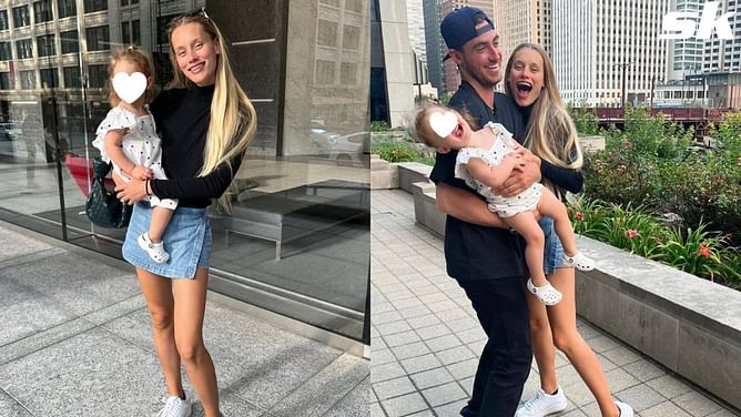 Cody Bellinger's wife Chase’s springtime NYC vibes shine through in cherry blossom-filled morning stroll