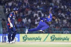 Abhishek Sharma's luck runs out as he perishes to a good low catch off Hardik Pandya's bowling in MI vs SRH IPL 2025 match [Watch]