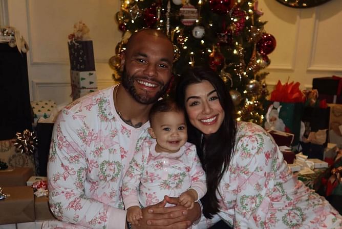 Pics: Dak Prescott's fiancée Sarah Janes Ramos revisits 'good life' memories with Cowboys QB and daughter