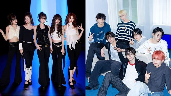 "Enssera crumbs" — Fans react as LE SSERAFIM & ENHYPEN become the only K-pop groups to achieve strong pre-order album sales through GS Retail