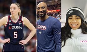 Paige Bueckers feels divine intervention on Kobe Bryant's daughter Gigi potentially playing for UConn: "Kobe's watching over us"