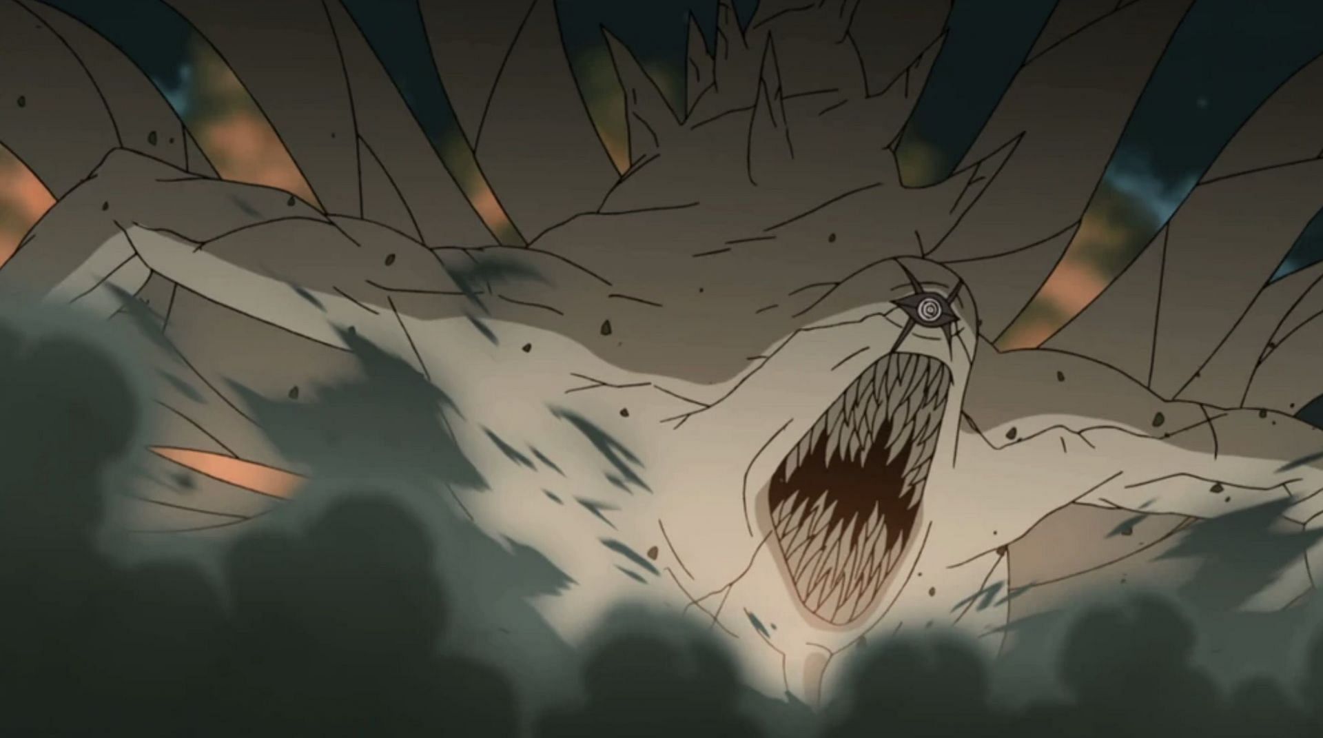 Ten Tails as seen in anime (Image via Pierrot)