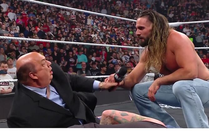Seth Rollins stuns Paul Heyman after teasing a major character change on RAW