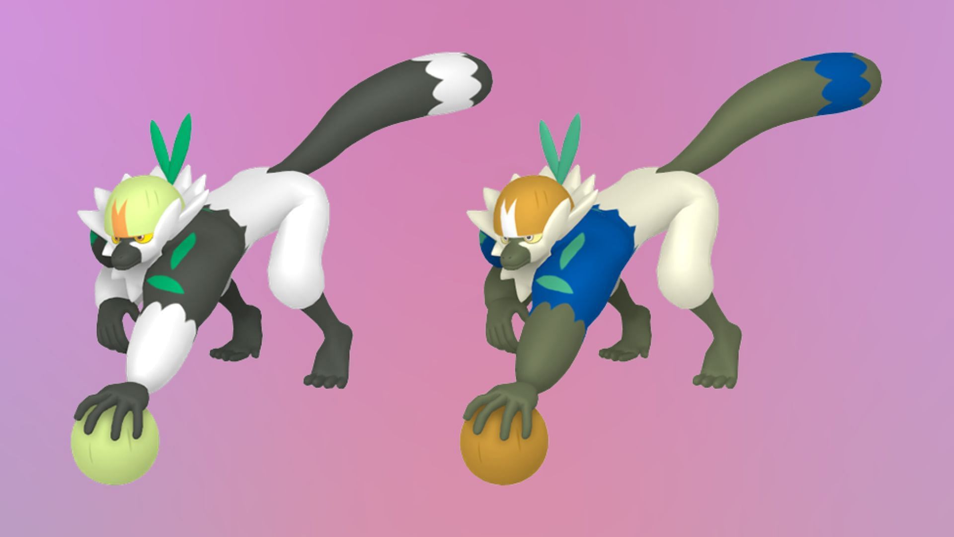 Passimian shiny comparison (Image via TPC)