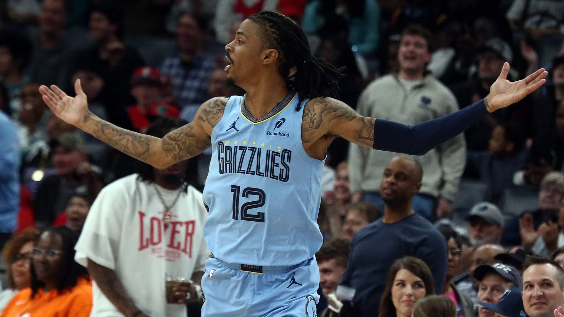 Ja Morant stats vs. Thunder in Game 2 of 2025 NBA playoffs. (Photo: IMAGN)