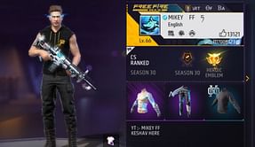 Mikey FF की Free Fire MAX ID, स्टैट्स और अन्य जानकारी