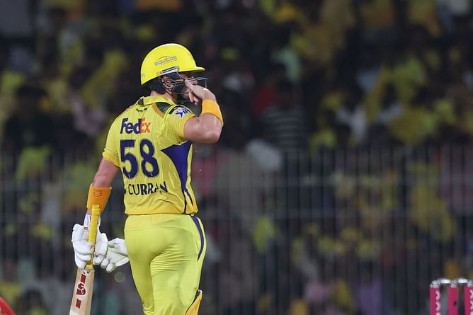 Sam Curran comes up with a curious phone call gesture while celebrating his fifty in CSK vs PBKS IPL 2025 match [Watch]