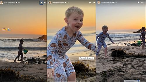 Screenshot of Chelsea Freeman's Instagram Stories (Images from - Instagram.com/@chelseafreeman5 IG Stories)