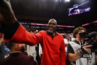 Former Houston star Hakeem Olajuwon - Source: Getty