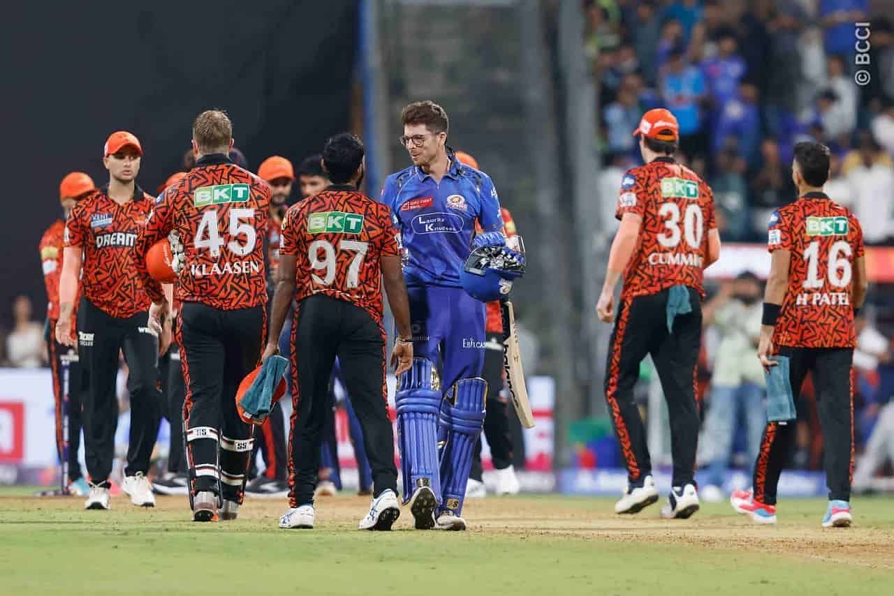Mumbai Indians beat SunRisers Hyderabad by 4 wickets (Image: IPLT20.com/BCCI)