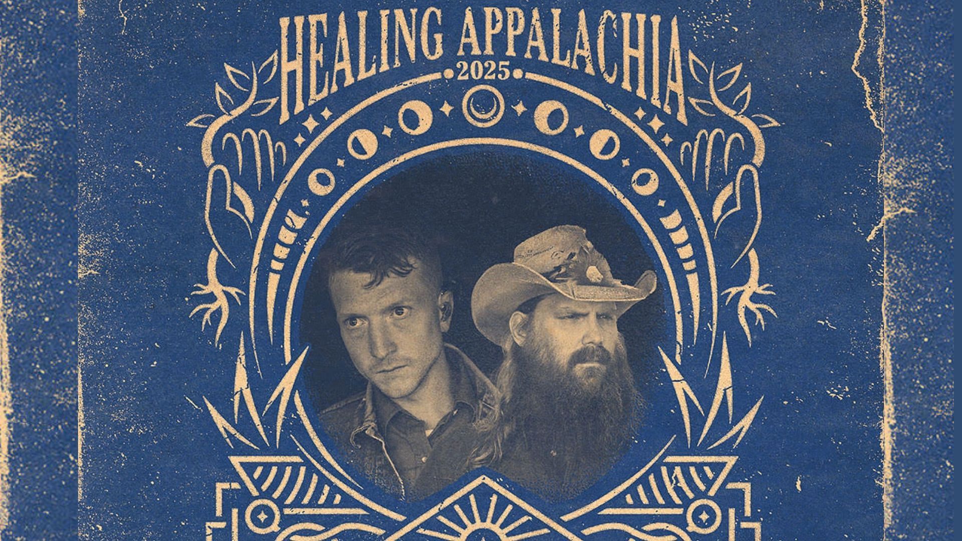 Tyler Childers and Chris Stapleton are the co-headliners of Healing Appalachia 2025 music event (Image via Healing Appalachia)