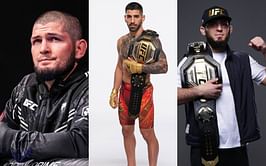 Ilia Topuria fires back at Khabib Nurmagomedov's recent comments on potential Islam Makhachev fight: "Only reason he doesn’t want Islam to fight me"