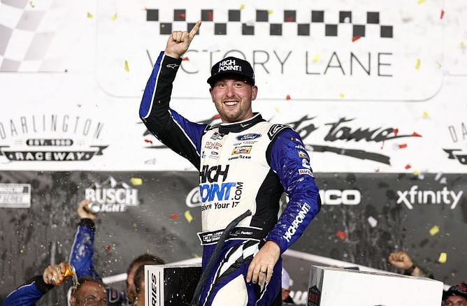 Chase Briscoe reflects with a 4-word response to his memorable Darlington triumph that punched his 2024 playoff ticket