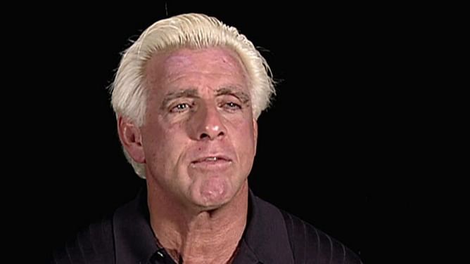 Ric Flair reacts after his best friend WWE & WCW legend Steve "Mongo" McMichael dies at 67 years of age