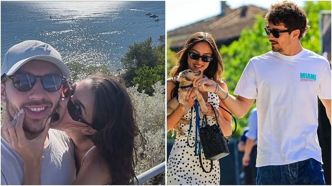 Charles Leclerc's girlfriend Alexandra Saint Mleux reacts to Pierre Gasly's partner's latest IG post