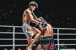 "Bro's knees are high kicks" - Fans struggle to comprehend towering phenom Nabil Anane's mix of power and reach