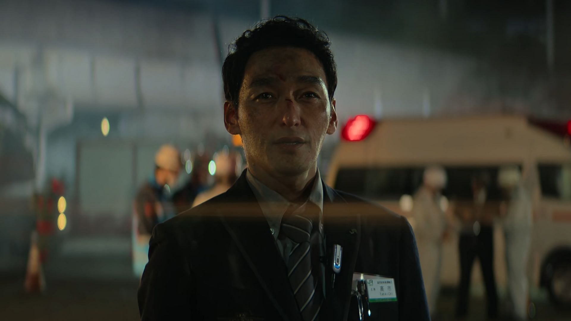 A still from Bullet Train Explosion (Image via Netflix)
