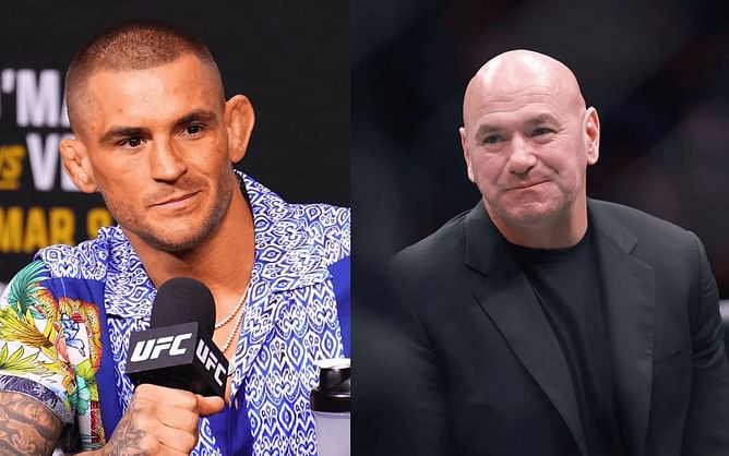 Dustin Poirier recalls Dana White's response to him suggesting a four-man BMF tournament with Max Holloway, Justin Gaethje, and Dan Hooker